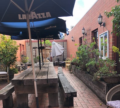 Outdoors of The Paddock