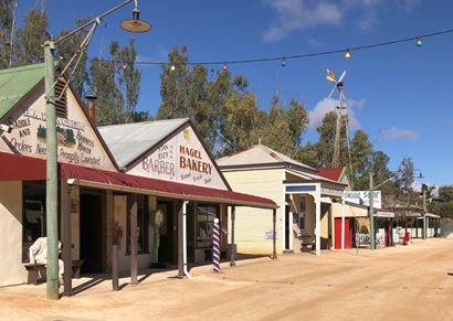 Street in the Loxton Village