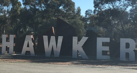 Hawker SA Sign
