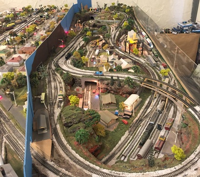 Minature Model of Train Station