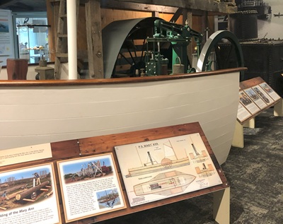 First Paddle Steamer Built By William Randell