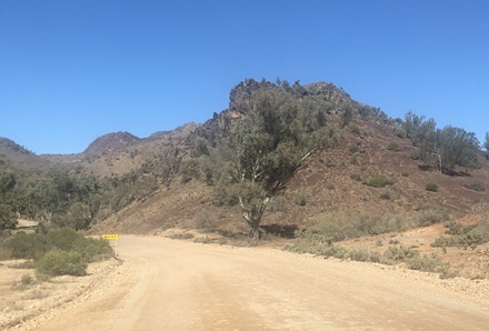 Road into Parachilna Gorge
