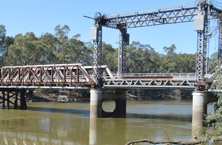 Section of Lift Span Bridge