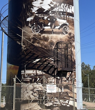 Moulamein Tank Art