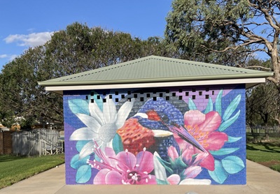Mural at Hilston