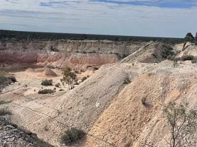 Open Cut Mine at Lunatic Hill